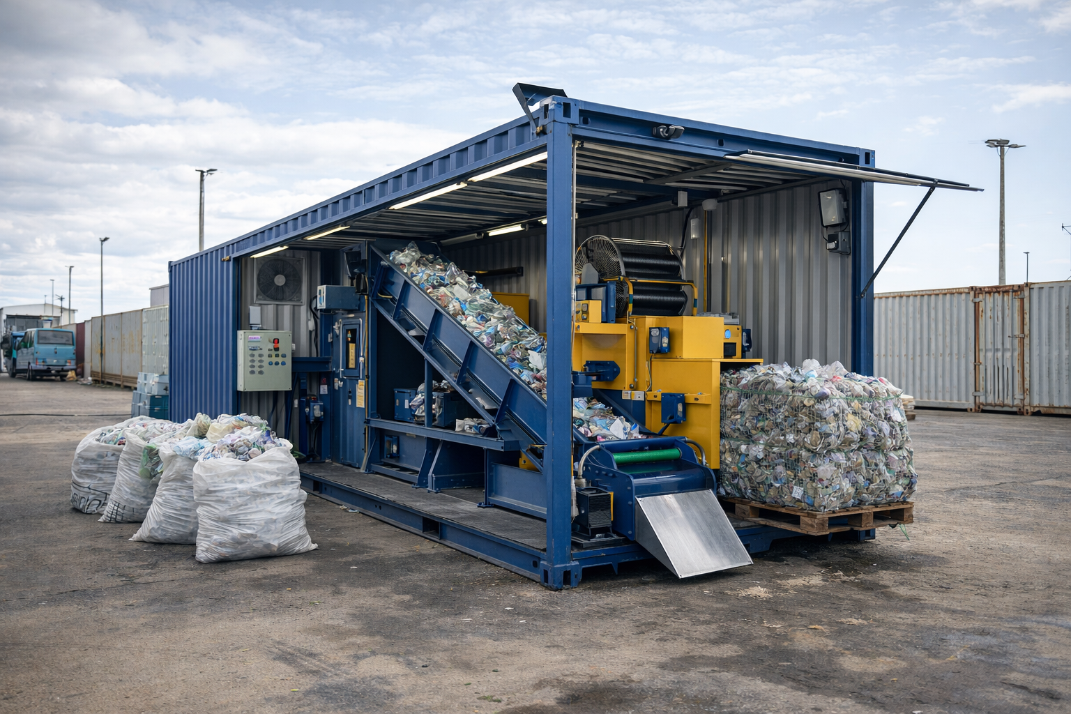 Circular Impact Partners recycling pod deployment